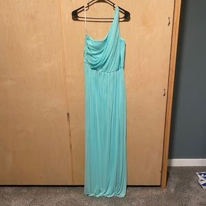 Aqua elegant dress